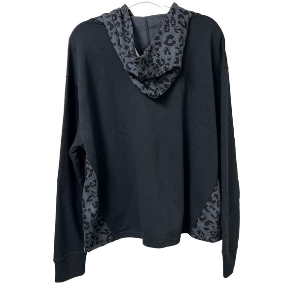 Champion Women’s Black/Grey Hoodie with Adjustable Waist Size XL - Picture 3 of 8